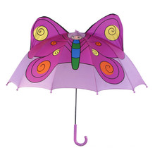 Manuelle Open Butterfly Shape Kinder Regenschirm (BD-75)